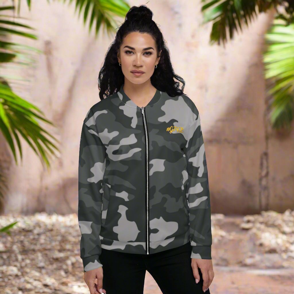 GT4L Women s Camo Bomber Jacket. Branded Clothing and Accessories