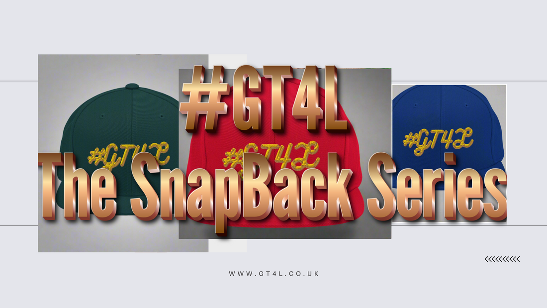 #GT4L Embroidered Snapback Hat's. Branded Clothing and Accessories