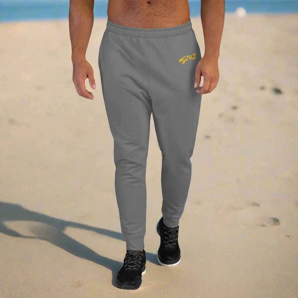 #GT4L Men's Grey Joggers. Branded Clothing and Accessories