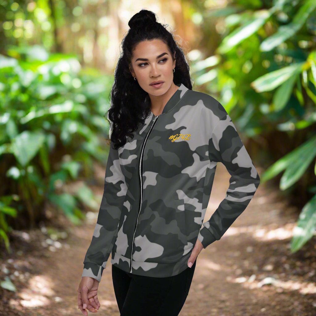 GT4L Women s Camo Bomber Jacket. Branded Clothing and Accessories