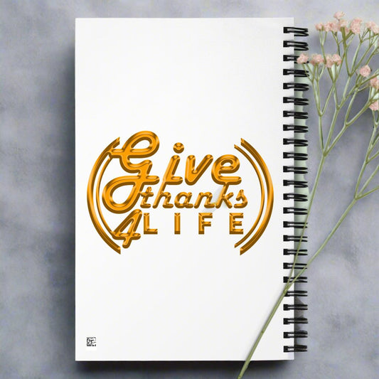 #GT4L Eco Spiral Notebook. Branded Fashion Clothing & Accessories