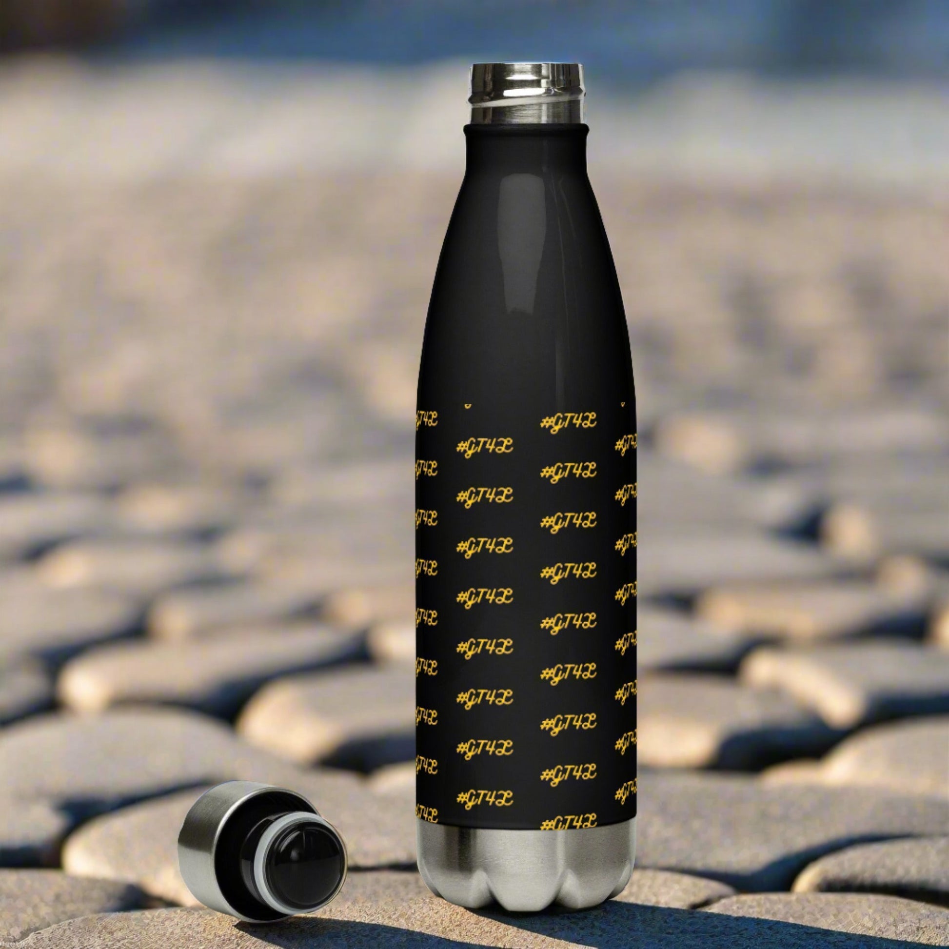 #GT4L Stainless Steel Water Bottle. Branded Clothing and Accessories