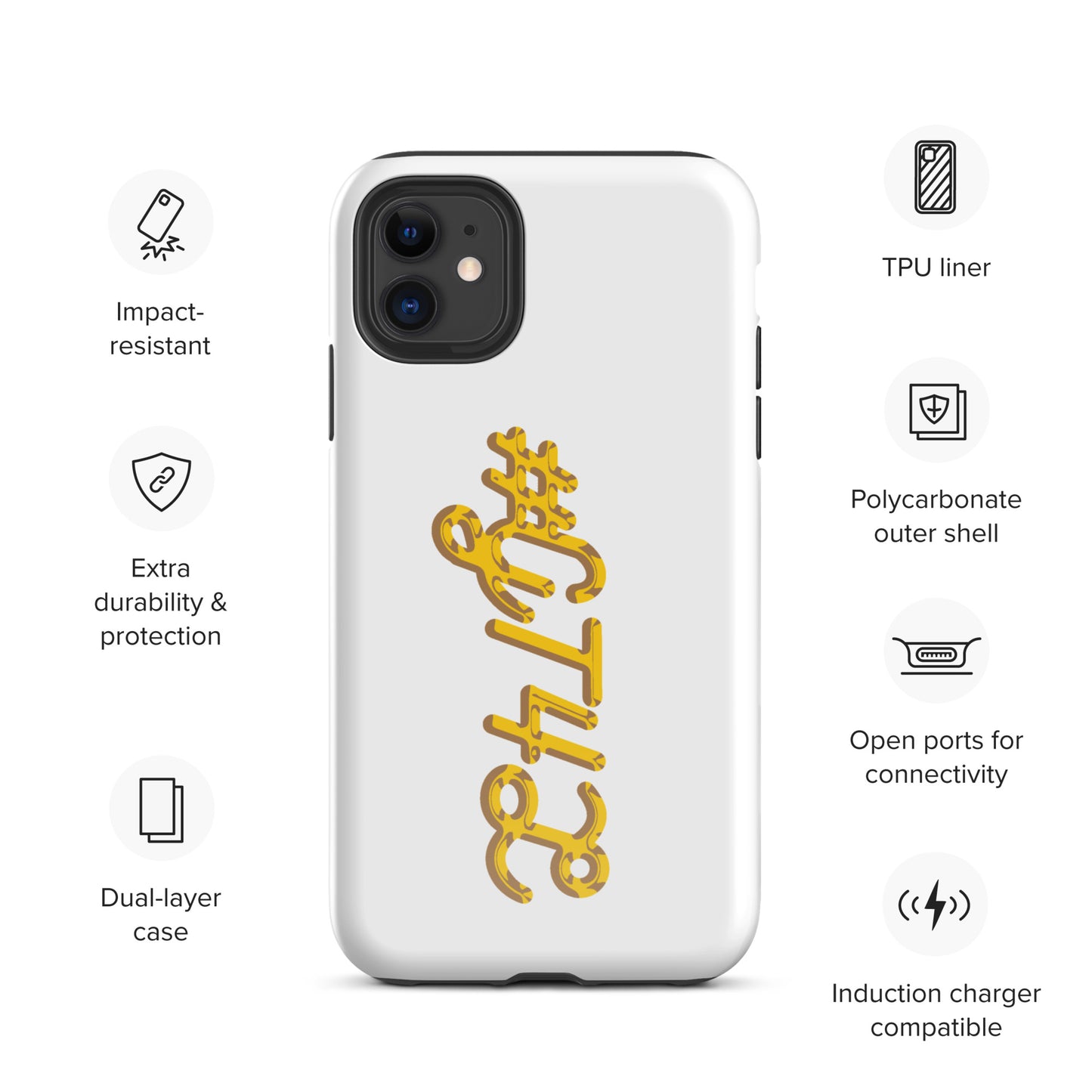 #GT4L Tough Case for iPhone®. Branded Clothing and Accessories