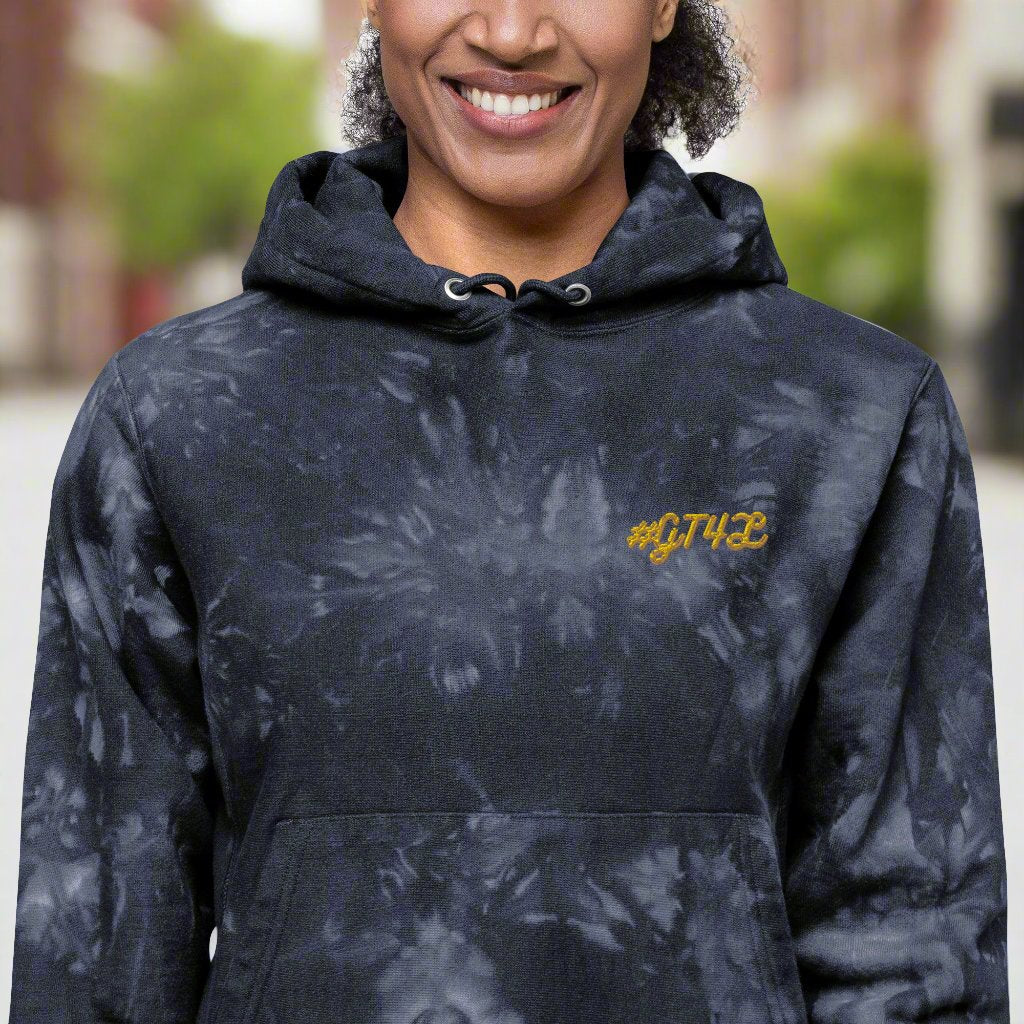 GT4L Women s Champion Tie dye Hoodie. Branded Clothing and Accessories