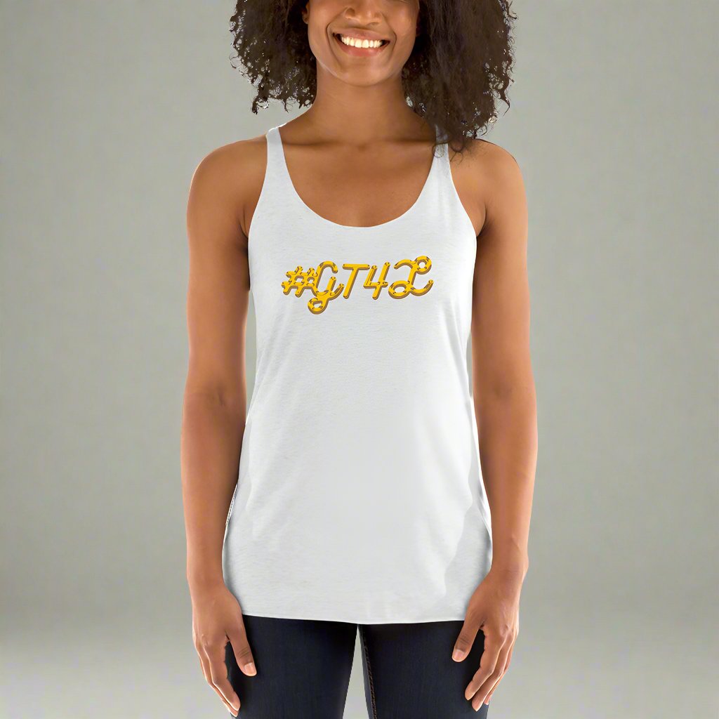 #GT4L Women's Racerback Vest. Branded Clothing and Accessories