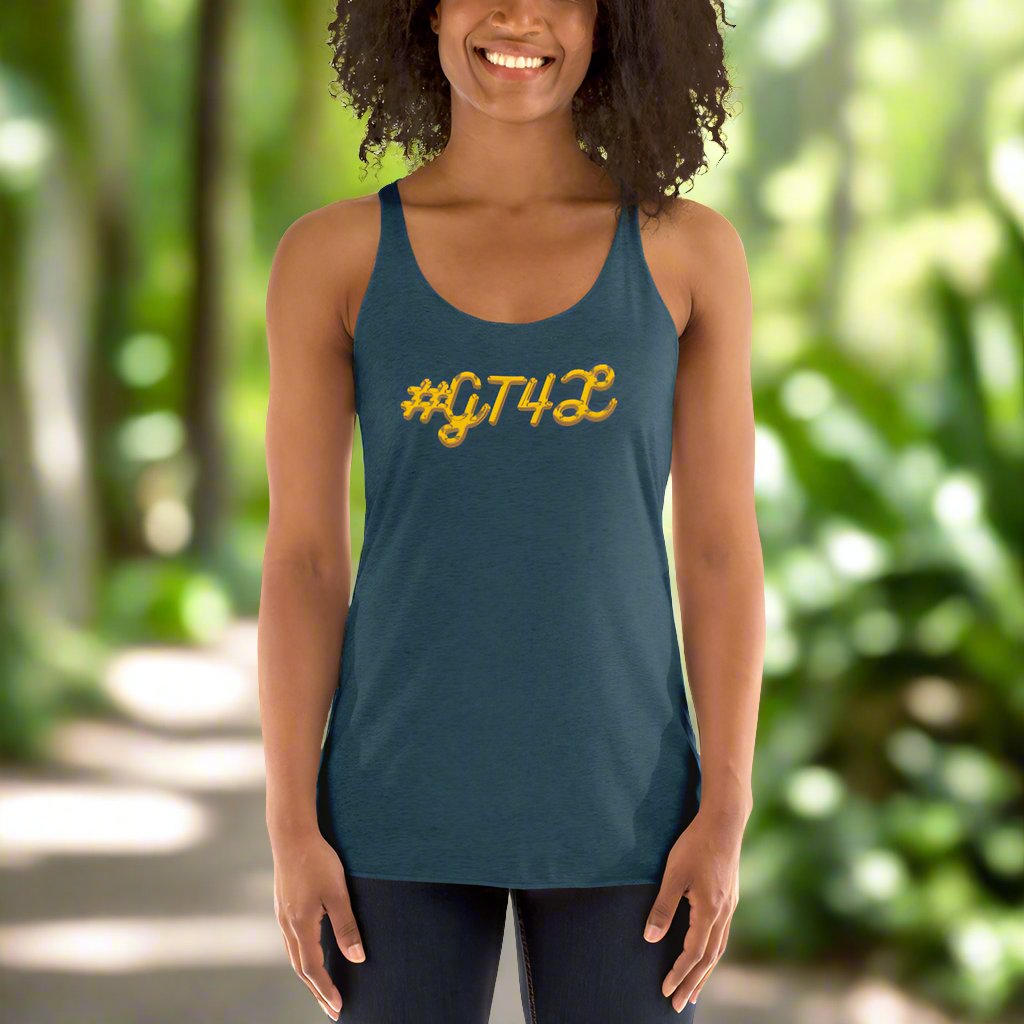 #GT4L Women's Racerback Vest. Branded Clothing and Accessories