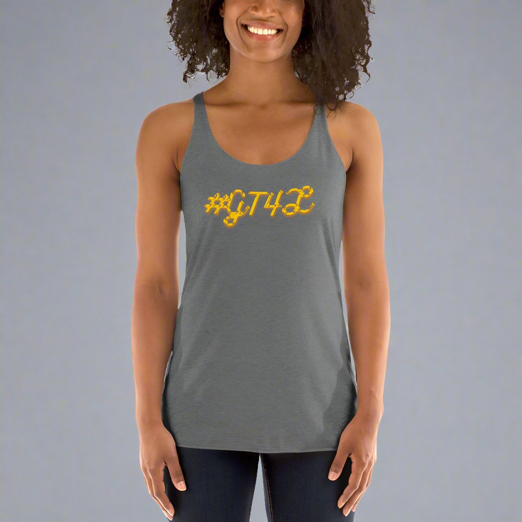 #GT4L Women's Racerback Vest. Branded Clothing and Accessories