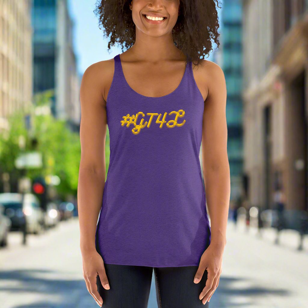 #GT4L Women's Racerback Vest. Branded Clothing and Accessories