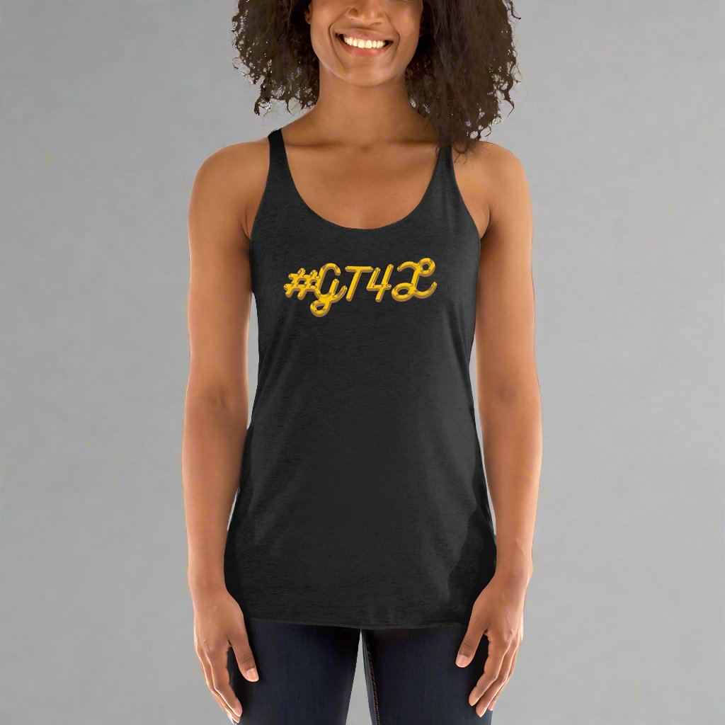 #GT4L Women's Racerback Vest. Branded Clothing and Accessories