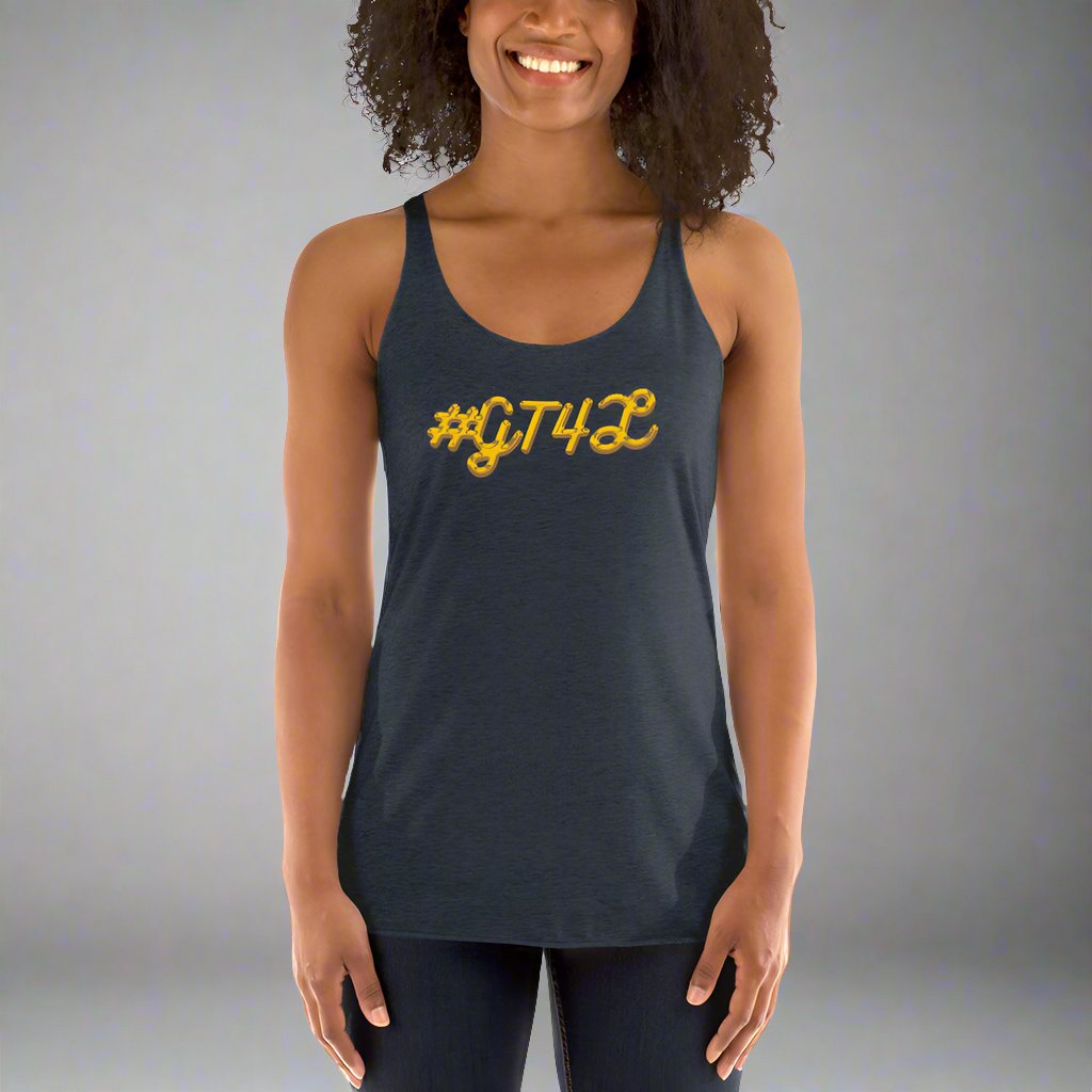 #GT4L Women's Racerback Vest. Branded Clothing and Accessories