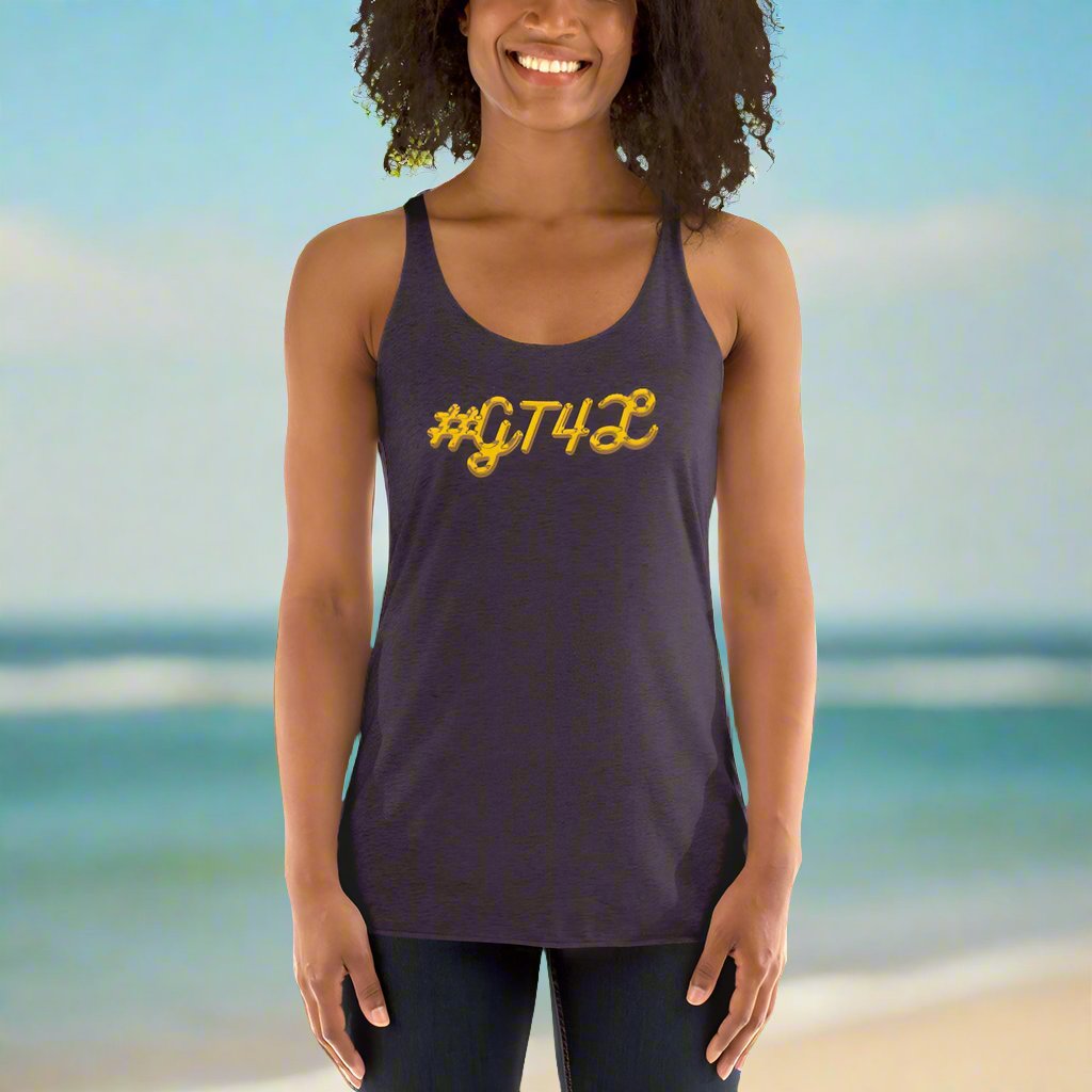 #GT4L Women's Racerback Vest. Branded Clothing and Accessories