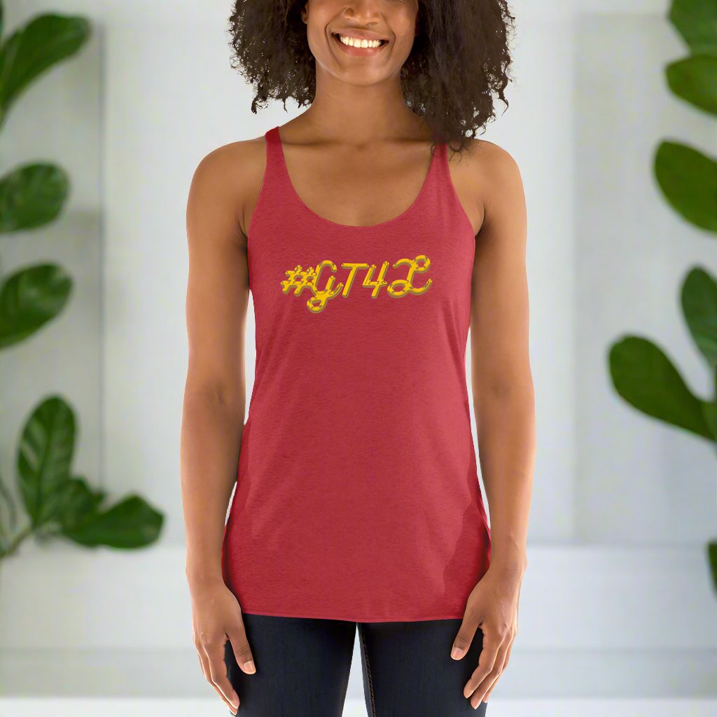 #GT4L Women's Racerback Vest. Branded Clothing and Accessories