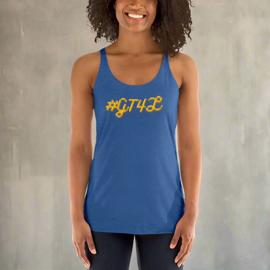 #GT4L Women's Racerback Vest. Branded Clothing and Accessories