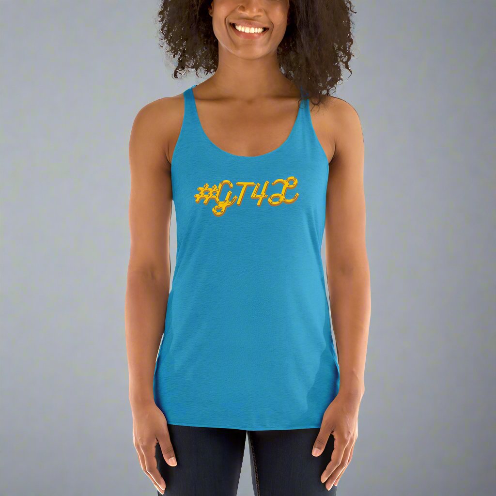 #GT4L Women's Racerback Vest. Branded Clothing and Accessories