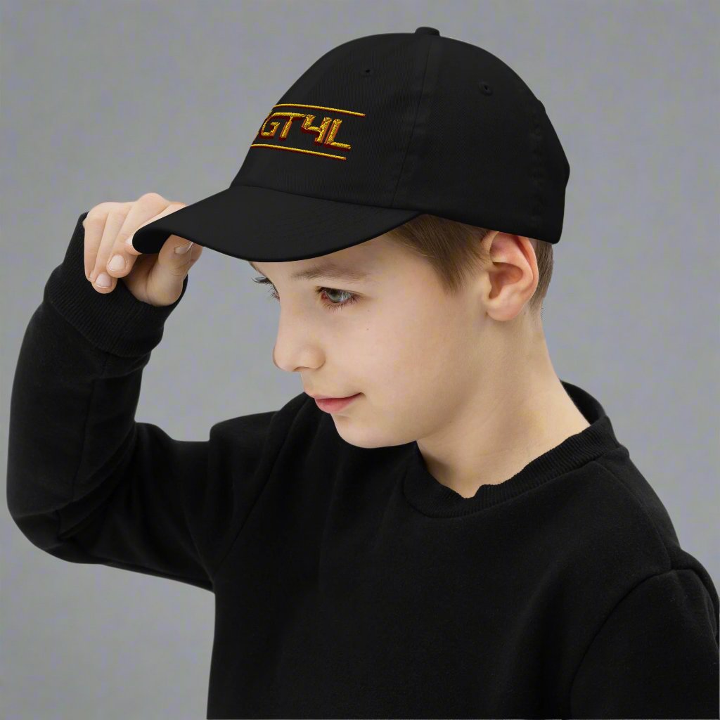 #GT4L Youth baseball Cap. Branded Fashion Clothing & Accessories