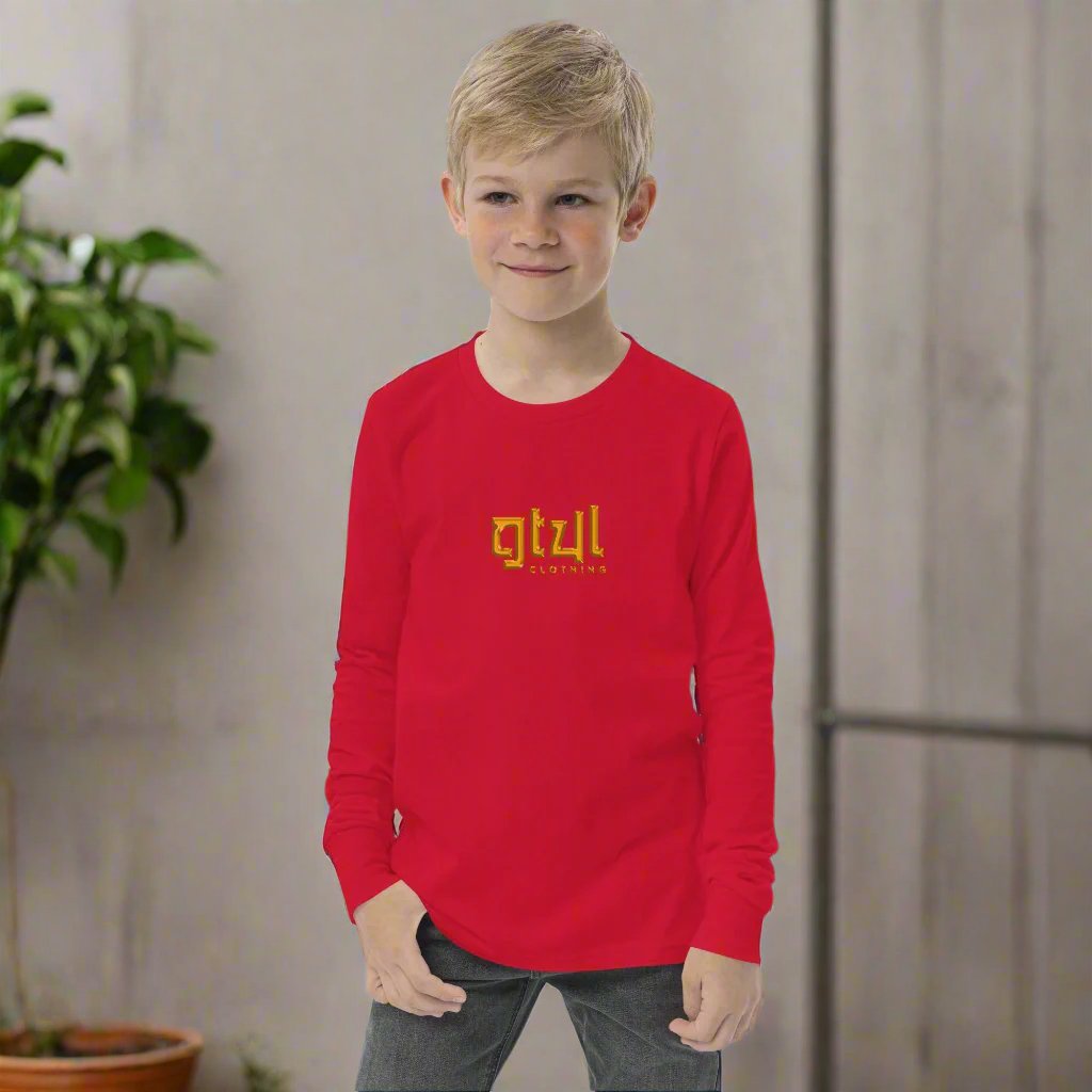 #GT4L Youth Long Sleeve T-shirts. Branded Fashion Clothing & Accessories.