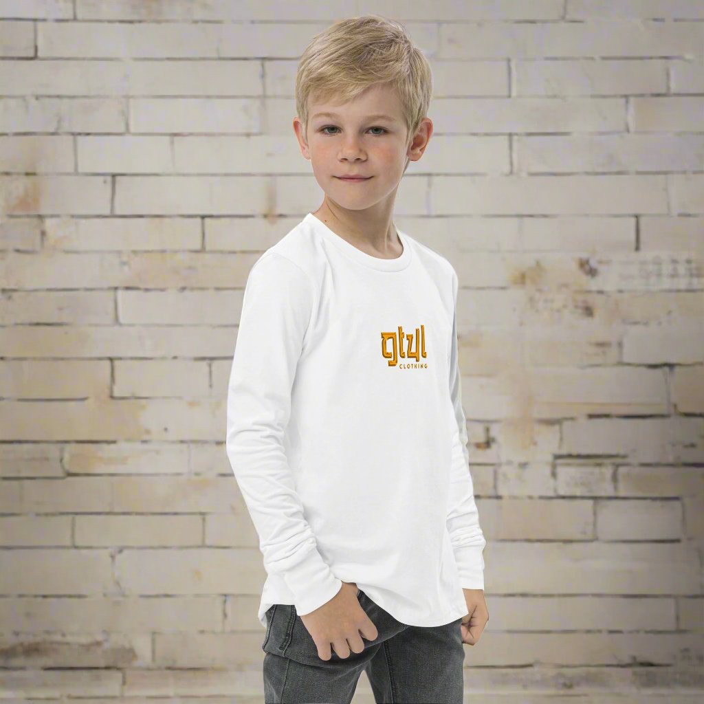 #GT4L Youth Long Sleeve T-shirts. Branded Fashion Clothing & Accessories.