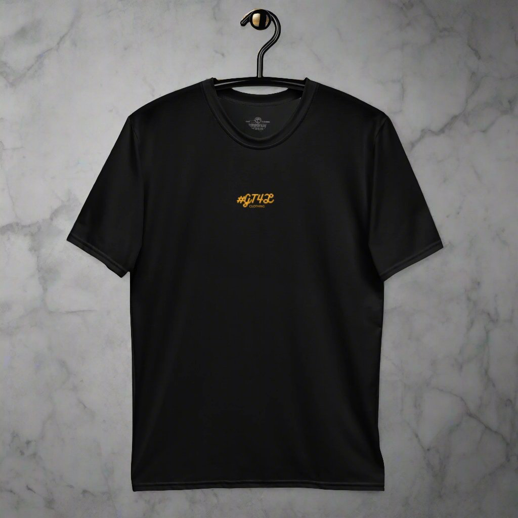 #GT4L Men's Black Back Print T-shirt. Branded Clothing and Accessories