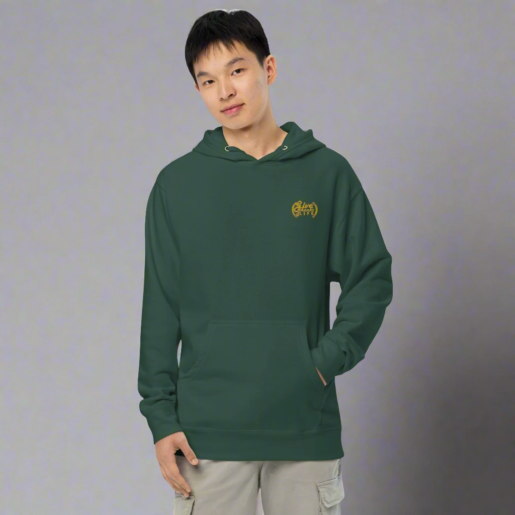 #GT4L Men's Embroidered Midweight Hoodie. Branded Clothing and Accessories