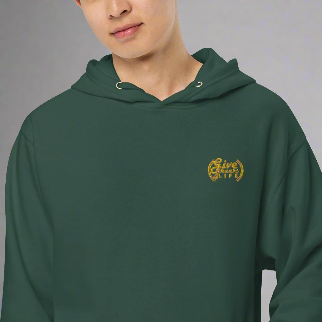 #GT4L Men's Embroidered Midweight Hoodie. Branded Clothing and Accessories