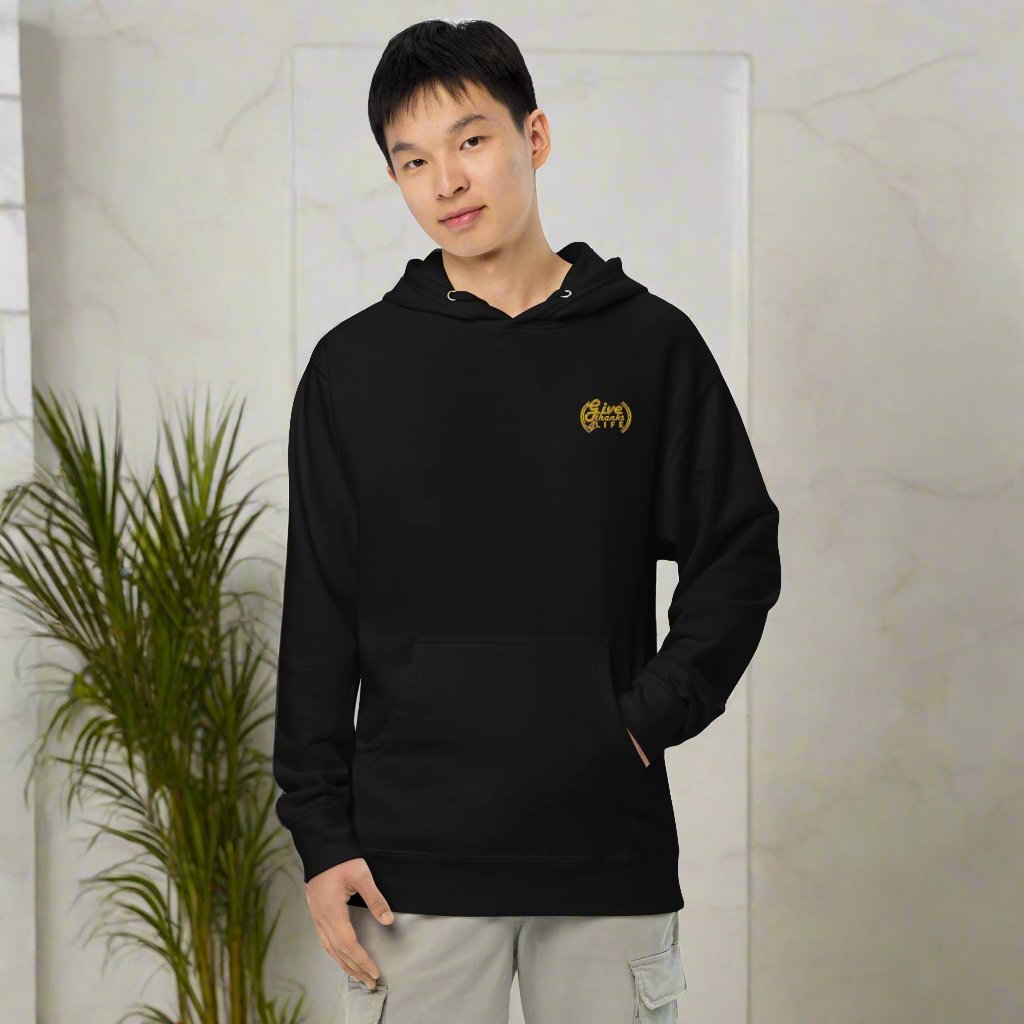 #GT4L Men's Embroidered Midweight Hoodie. Branded Clothing and Accessories