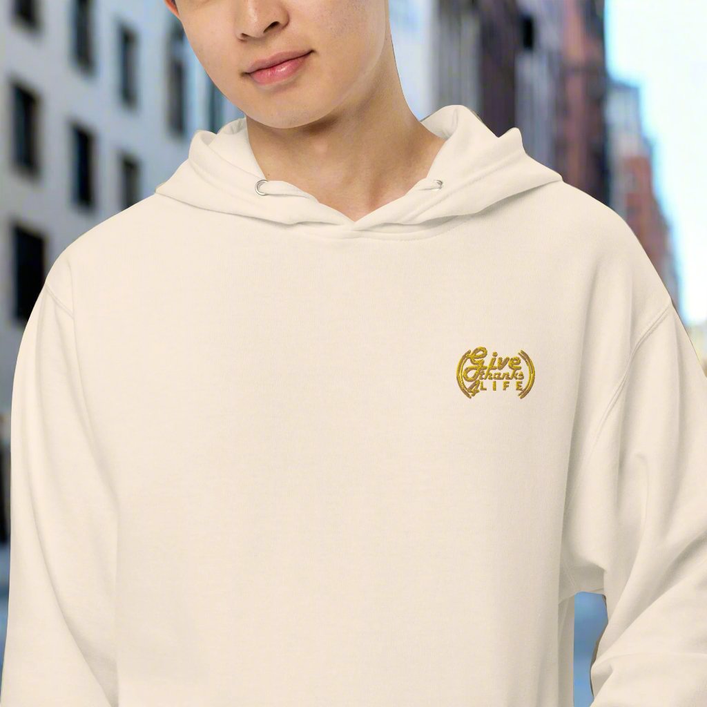 #GT4L Men's Embroidered Midweight Hoodie. Branded Clothing and Accessories