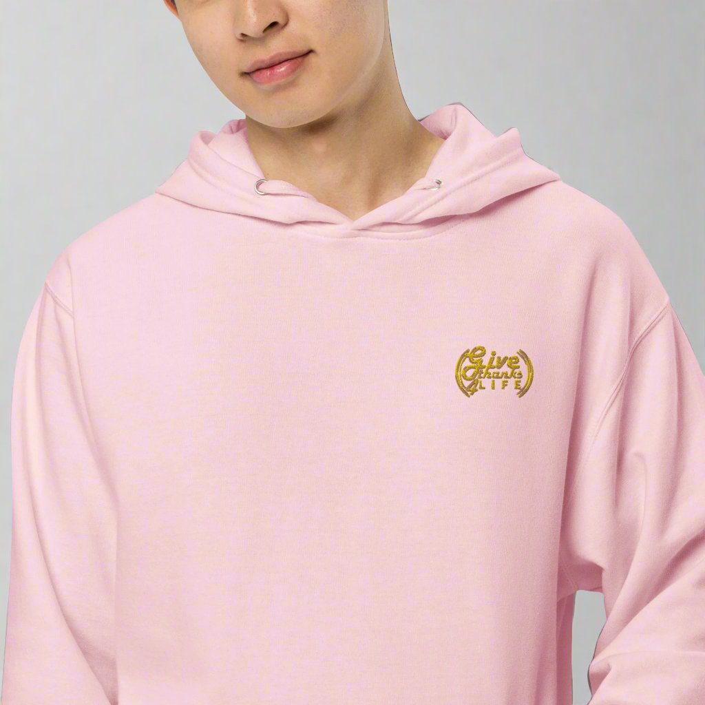 #GT4L Men's Embroidered Midweight Hoodie. Branded Clothing and Accessories